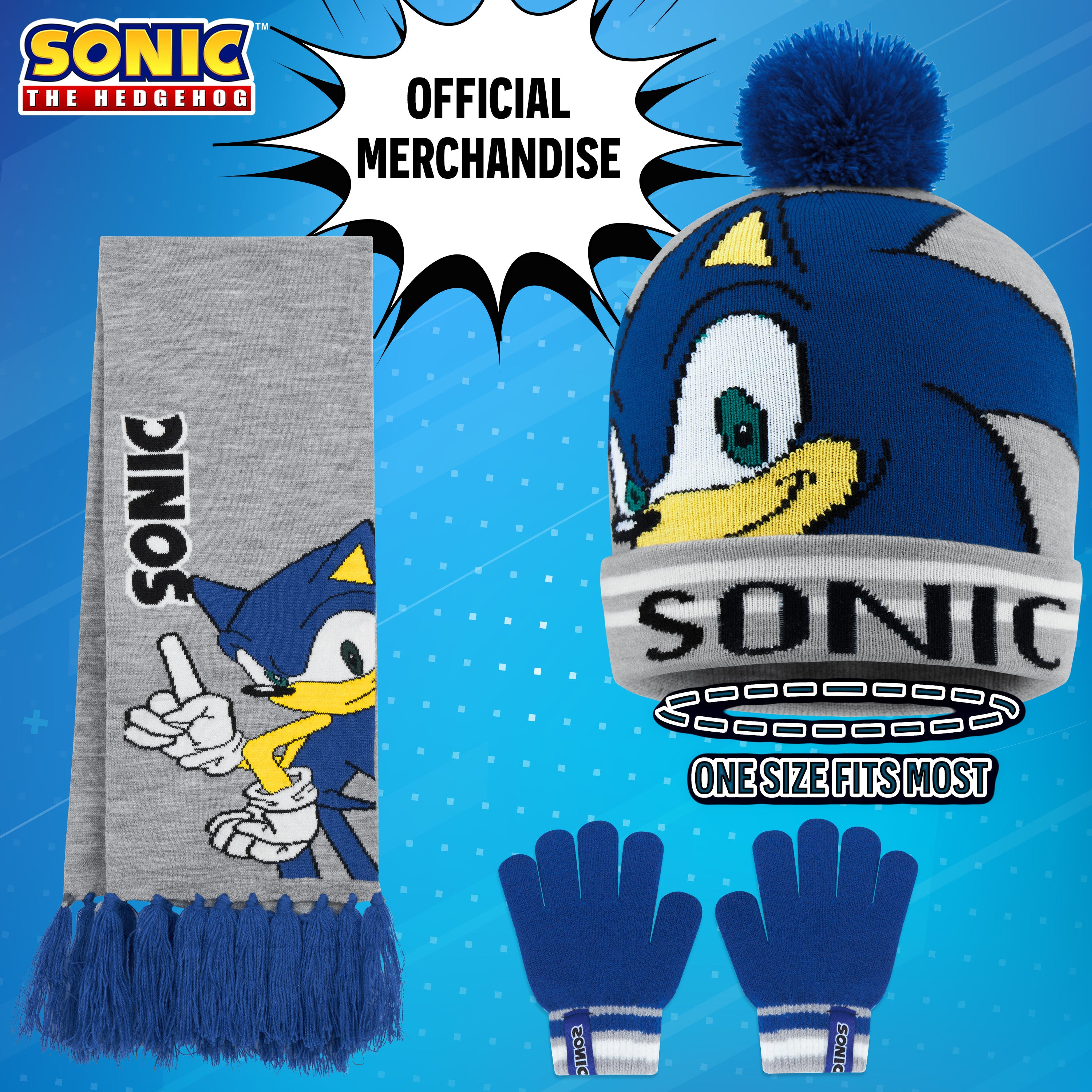 sonic-bonnet-charpe-gants-gar-on-ensemble-hiver image 7