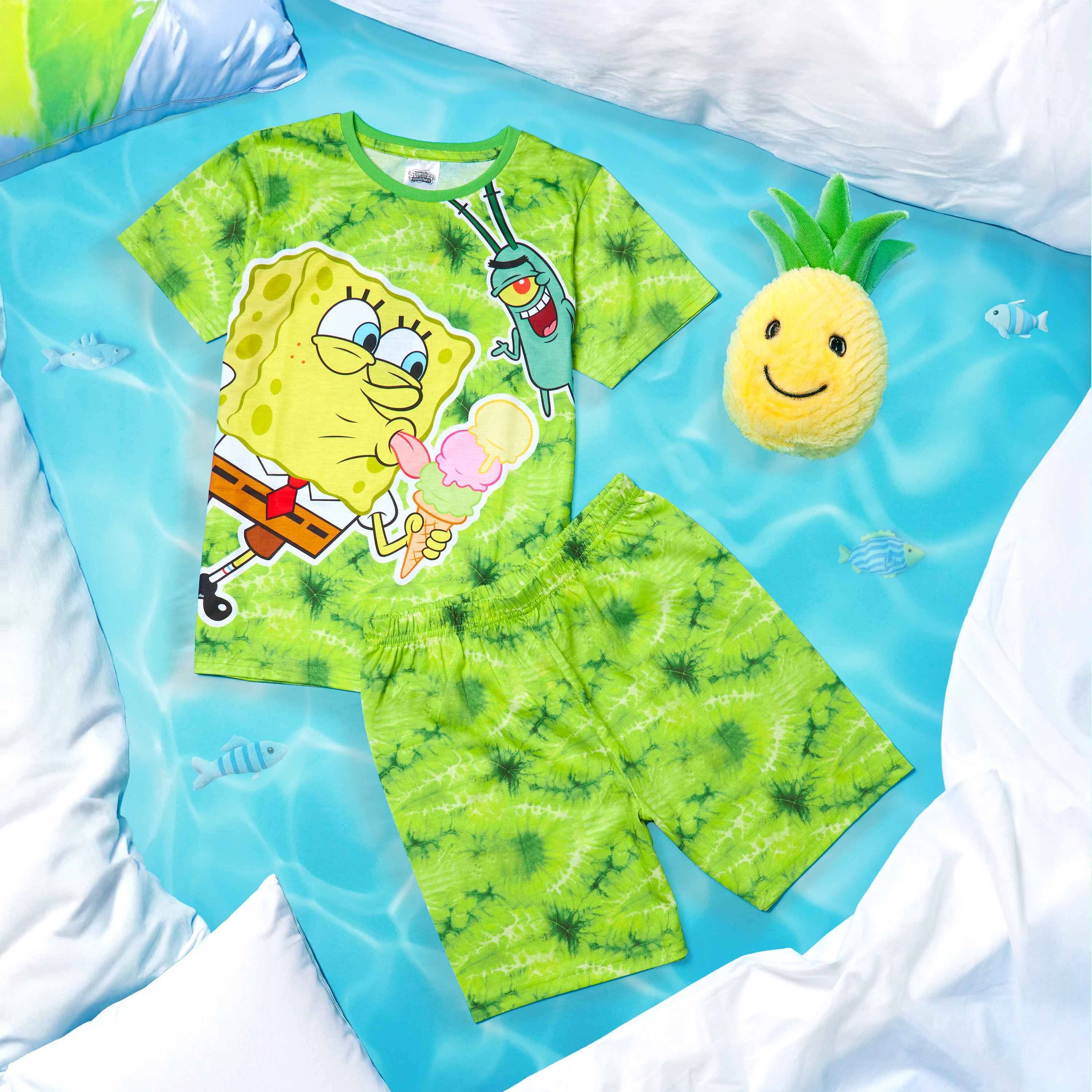 bob-l-ponge-pyjama-gar-on-short-t-7-8-ans image 5