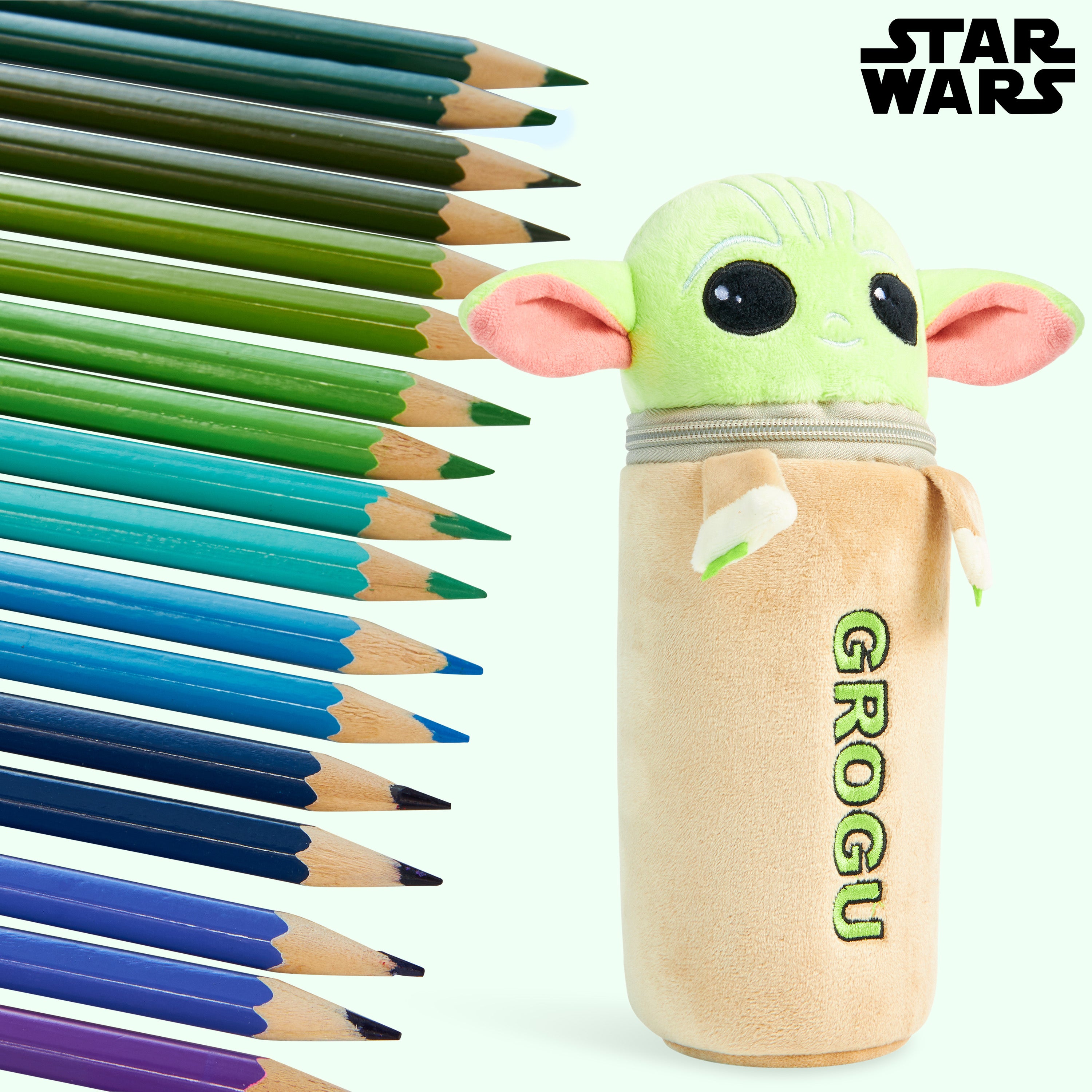 disney-baby-yoda-trousse-peluche-garnie-48-crayons-couleur image 4