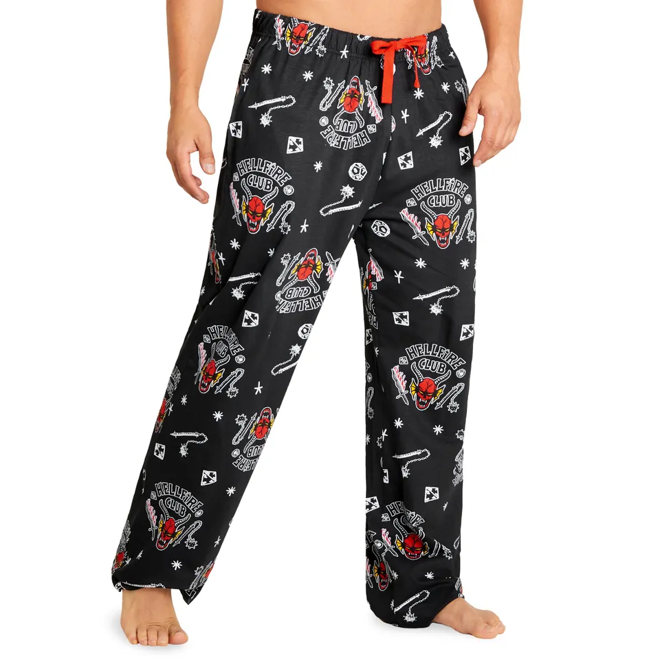 stranger-things-pantalon-pyjama-homme-coton-taille-s-licence image 1