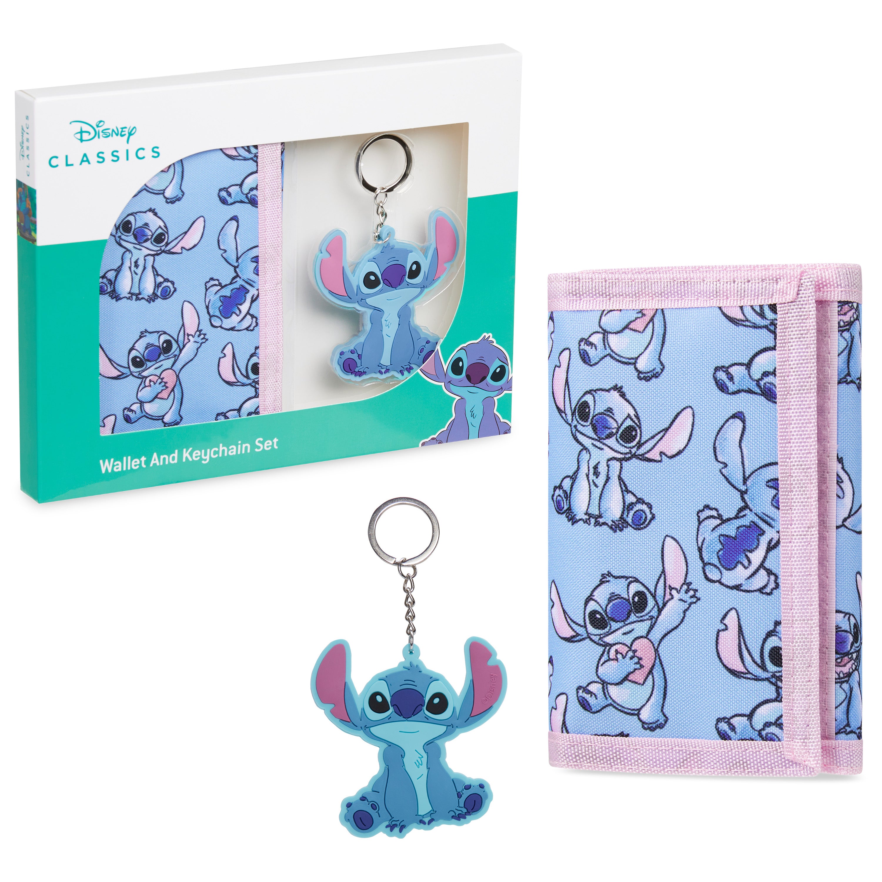 disney-stitch-portefeuille-enfant-bleu-porte-cl-s image 1