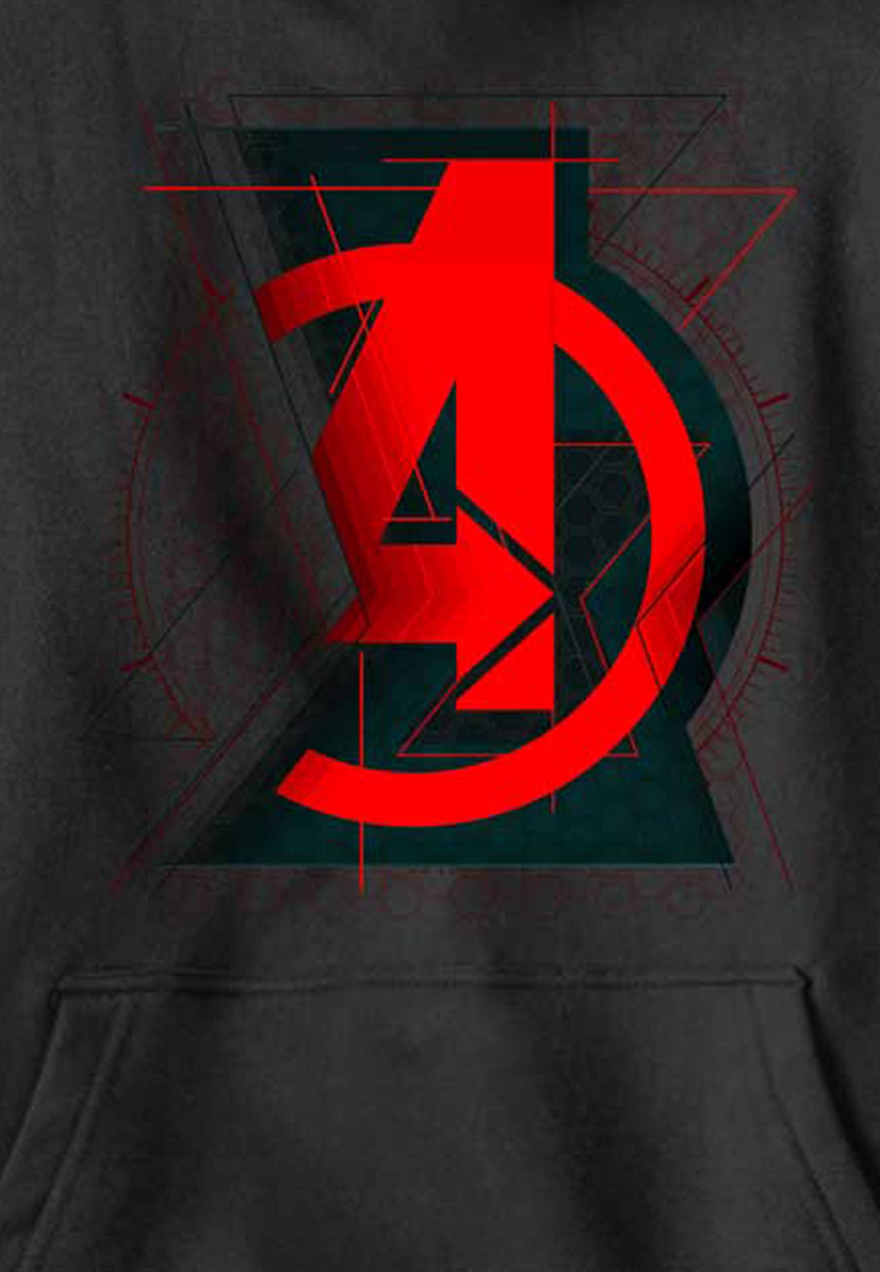 marvel-avengers-widow-sweat-capuche-enfant-7-ans-coton image 2