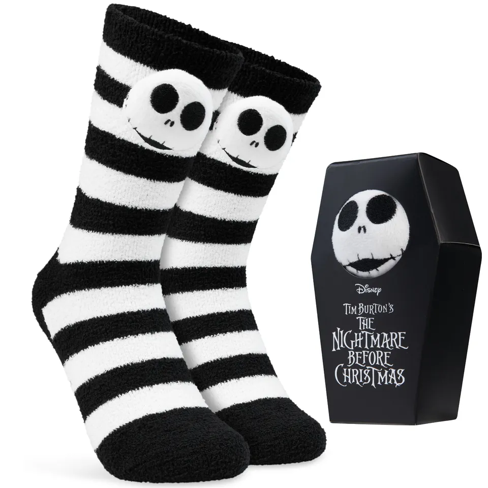 disney-jack-skellington-chaussettes-pilou-femme-antid-rapantes image 1