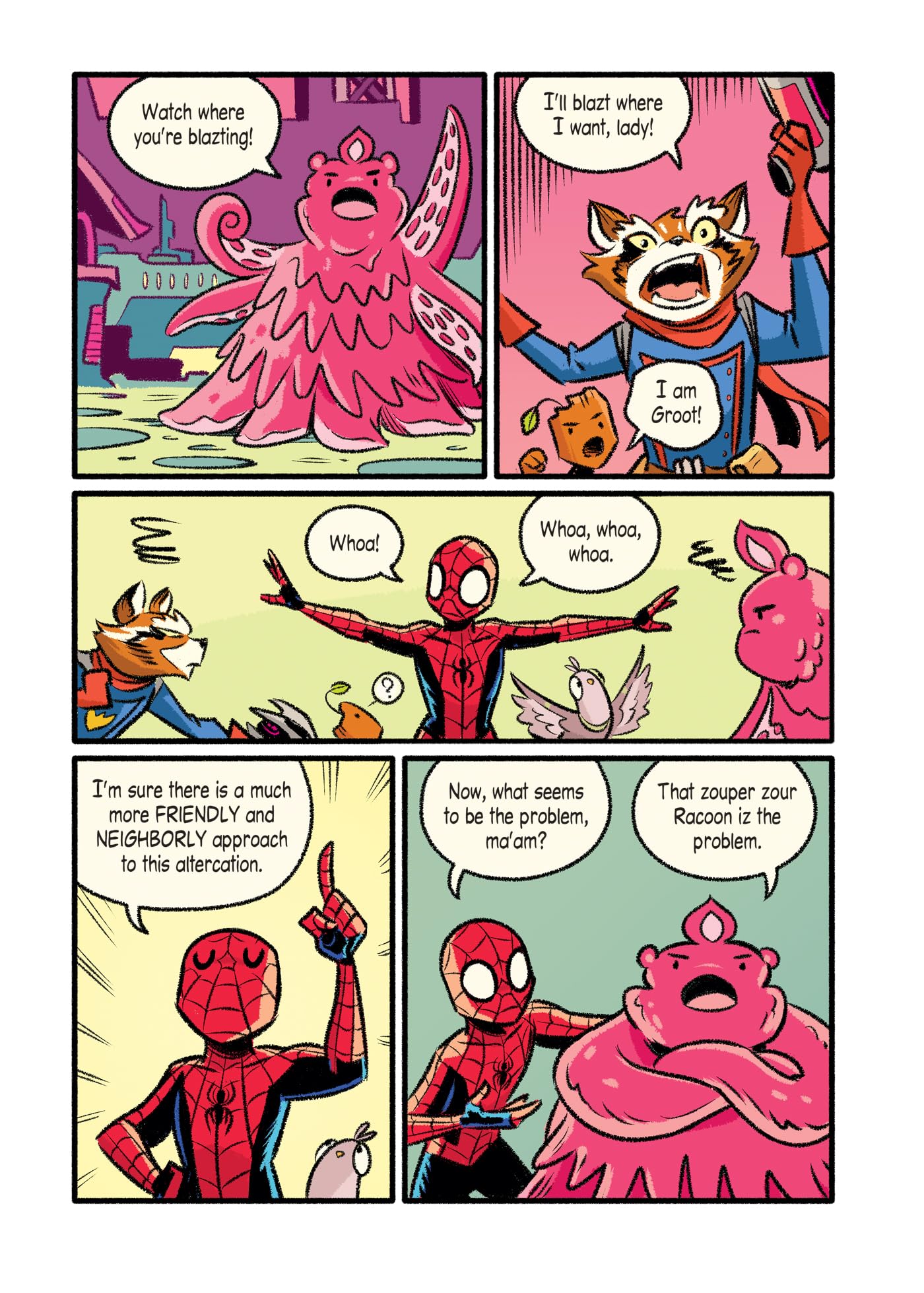 marvel-spider-man-chaos-cosmique-bd-album-aventure image 3