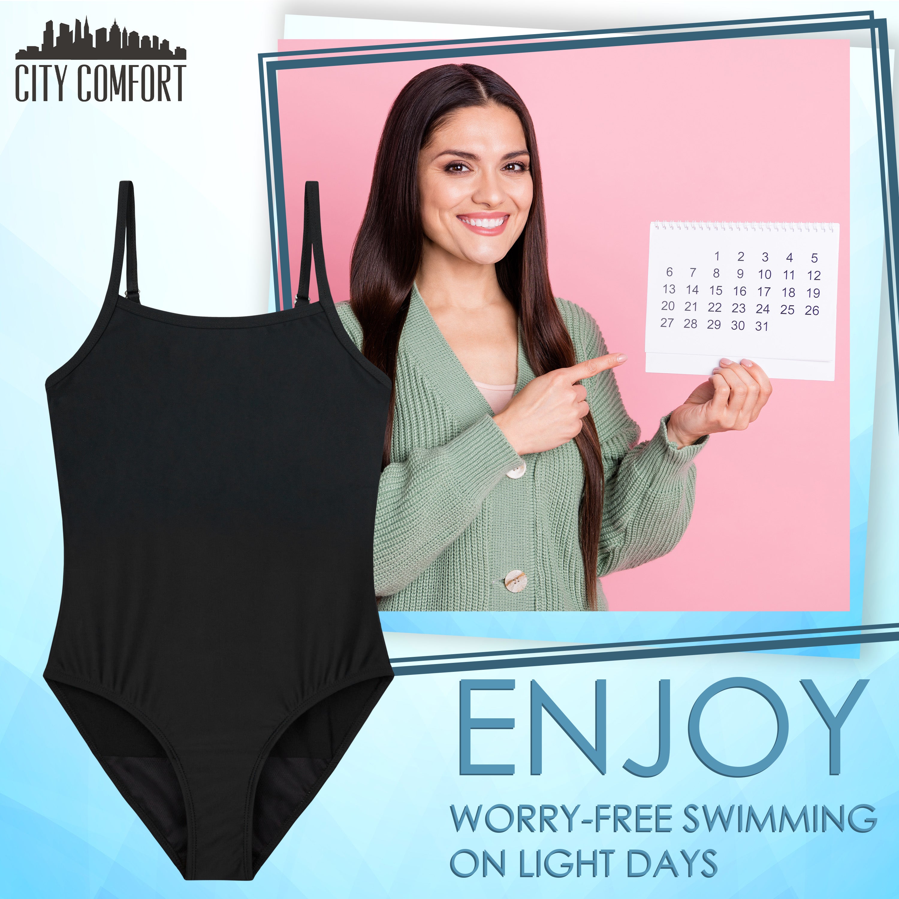 citycomfort-maillot-menstruel-1-pi-ce-upf50-bretelles-taille-s image 4