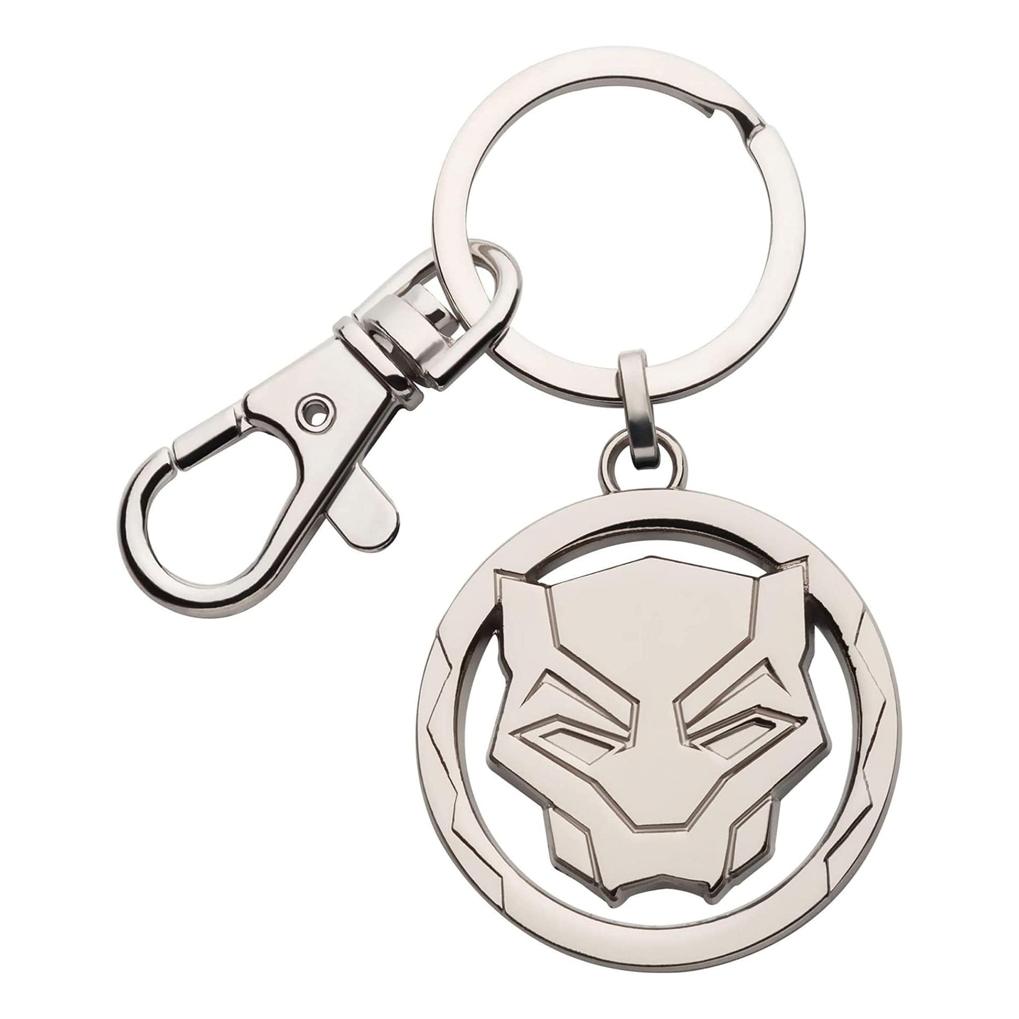 marvel-black-panther-porte-cl-s-masque-argent image 1