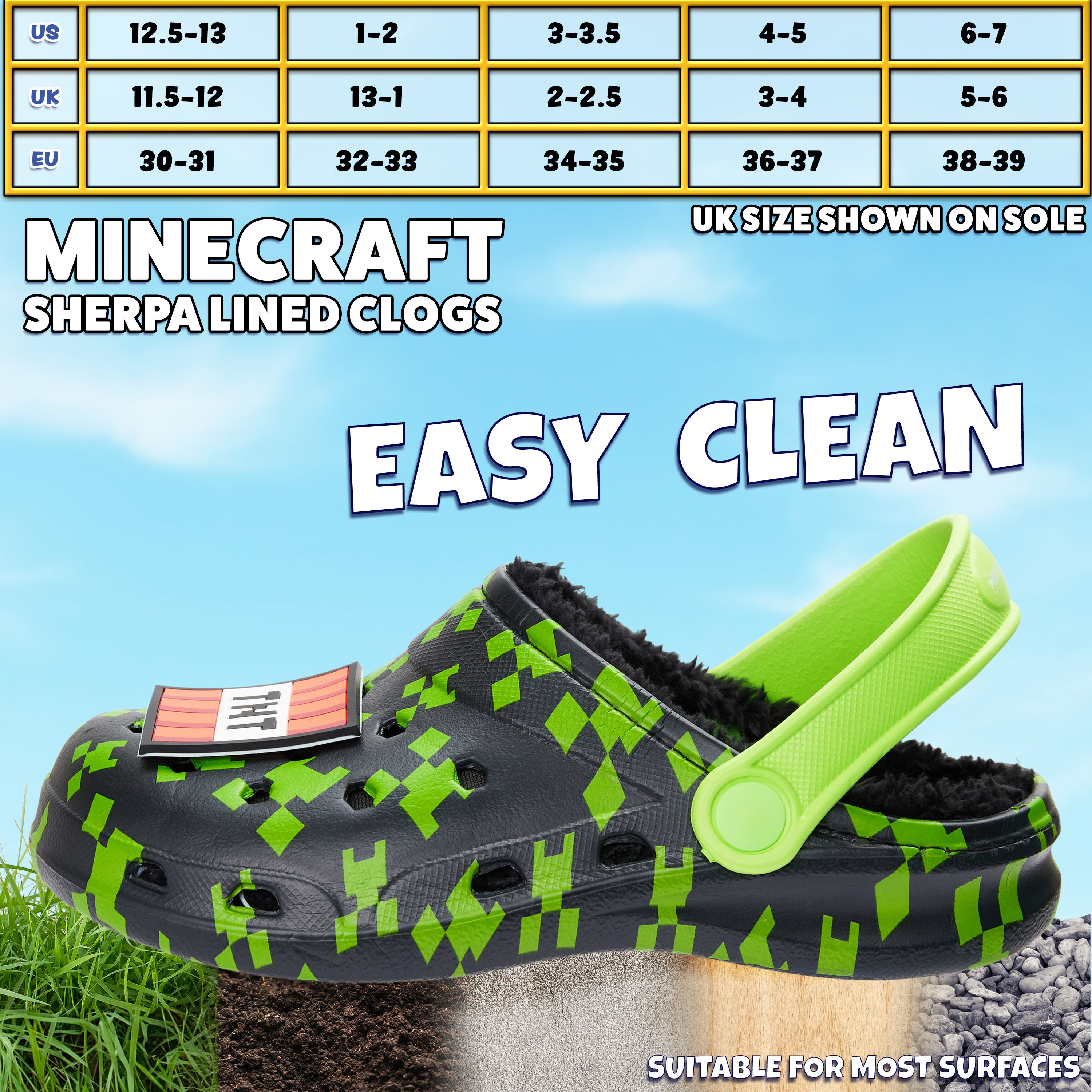 minecraft-sabots-fourr-s-gar-on-doublure-polaire-charms image 6