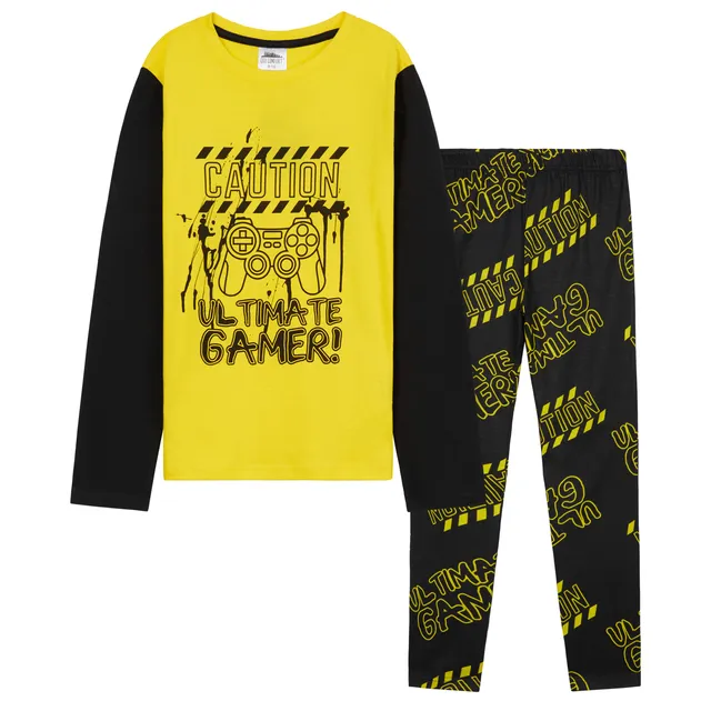citycomfort-gamer-pyjama-long-gar-on-9-10-ans-respirant image 1