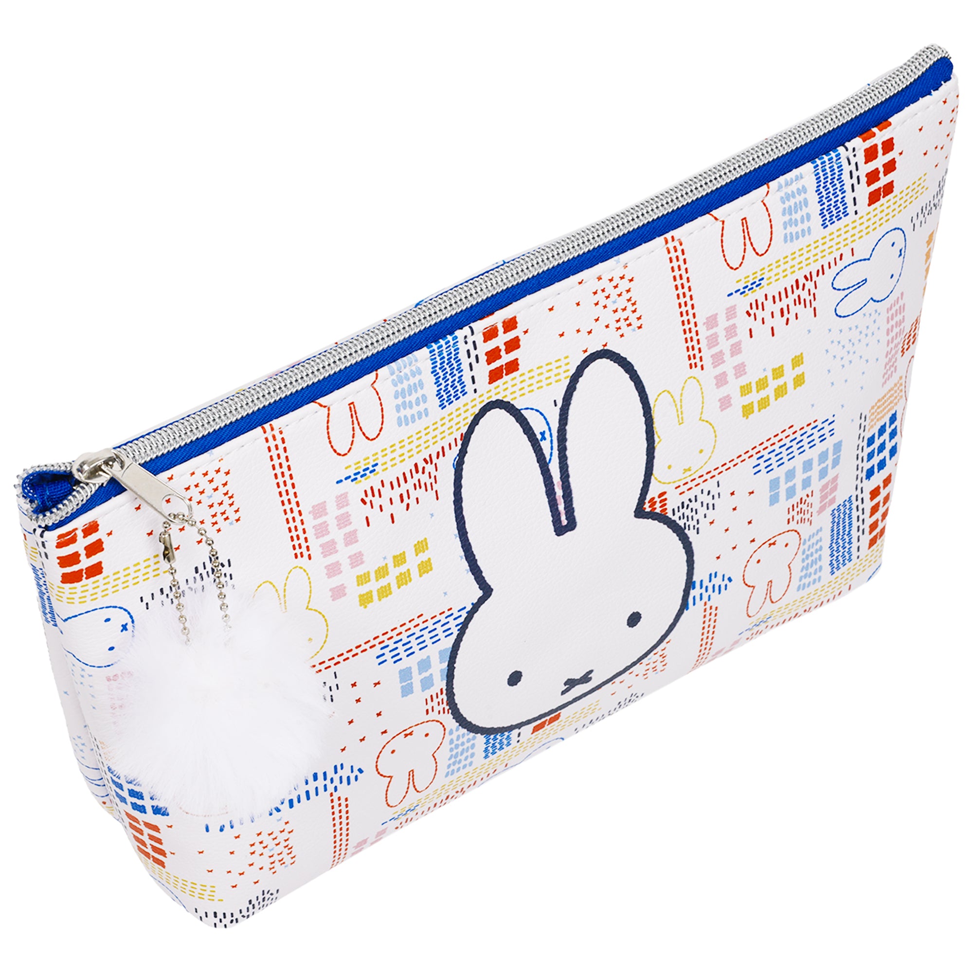 danielle-nicole-miffy-trousse-maquillage-blanche-pompon image 5