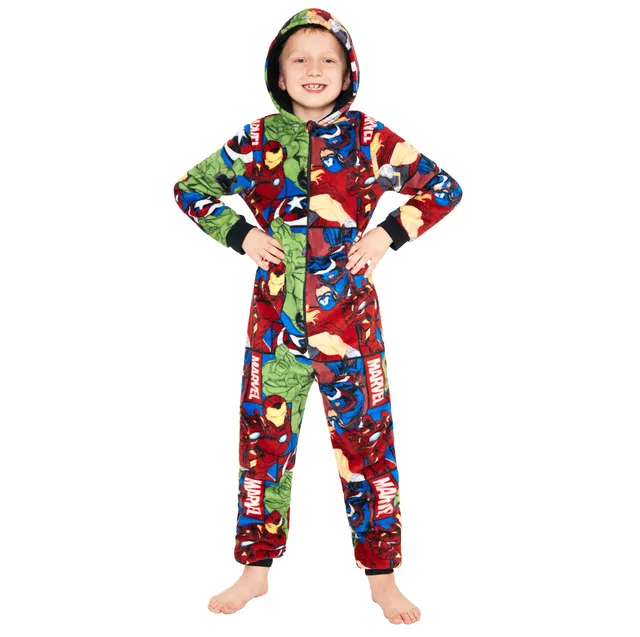 marvel-combinaison-pyjama-gar-on-polaire-7-15-ans image 1