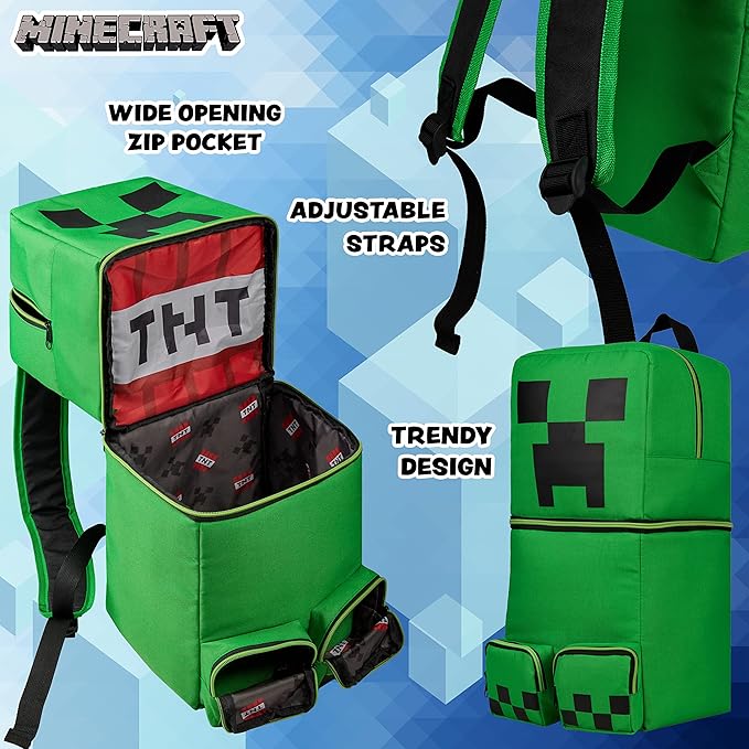 get-trend-minecraft-sac-dos-gar-on-creeper-cole image 3