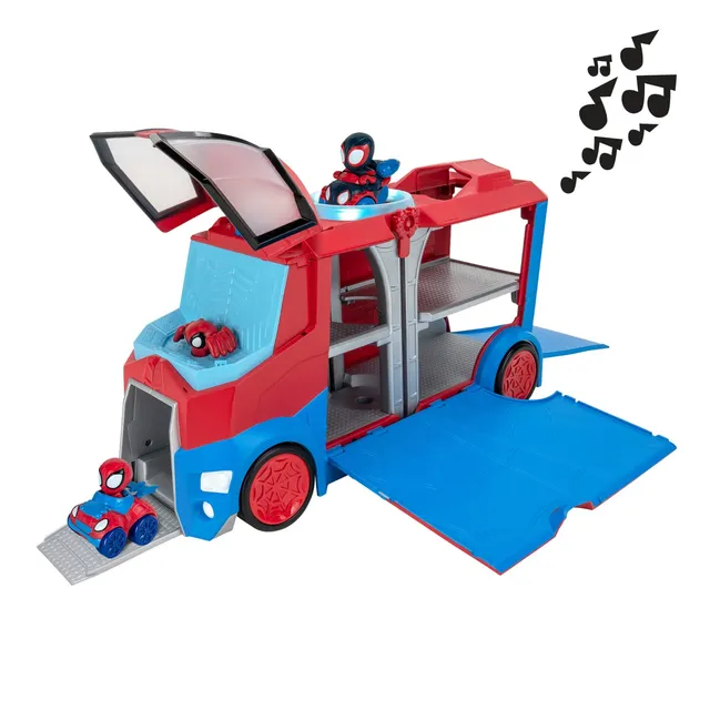 spidey-web-transporter-camion-lumi-res-sons-2-minis image 1