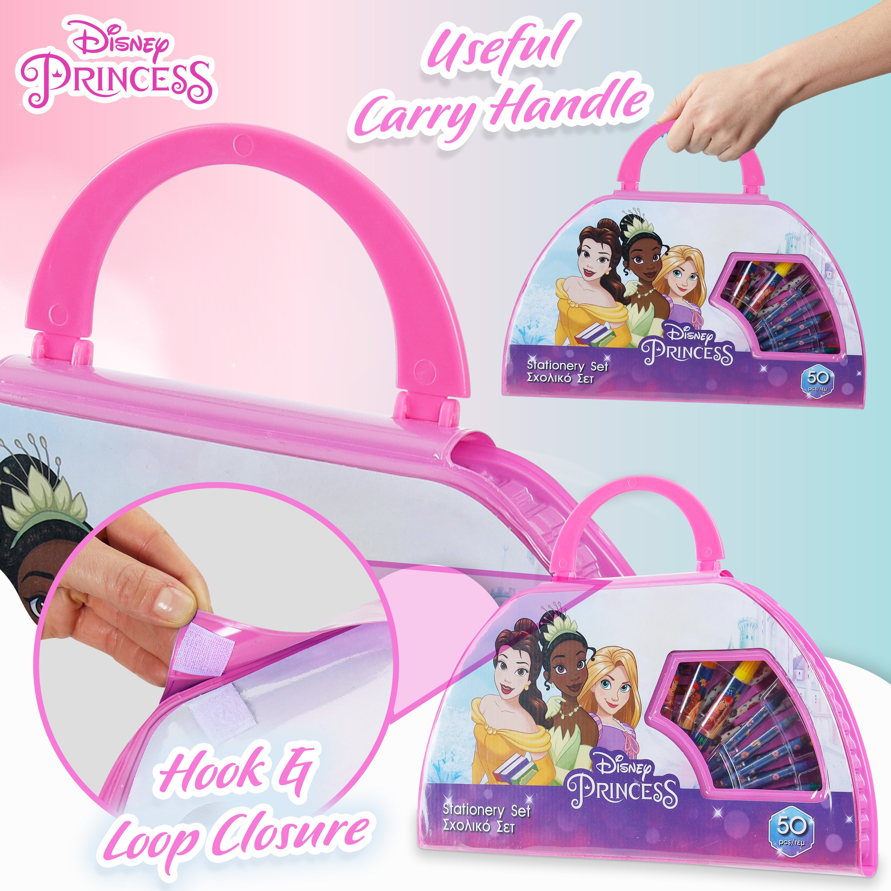 disney-princess-kit-dessin-enfant-50-pi-ces-mallette-rose image 3