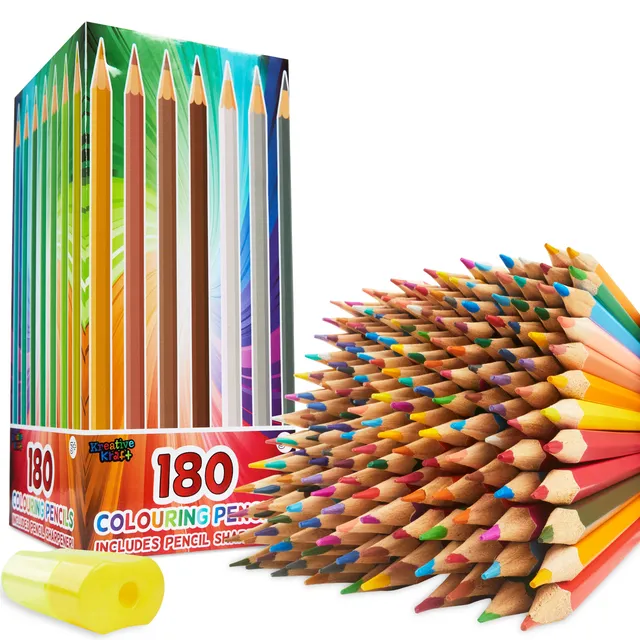 get-trend-kreativekraft-crayons-couleur-enfant-180-pcs image 1