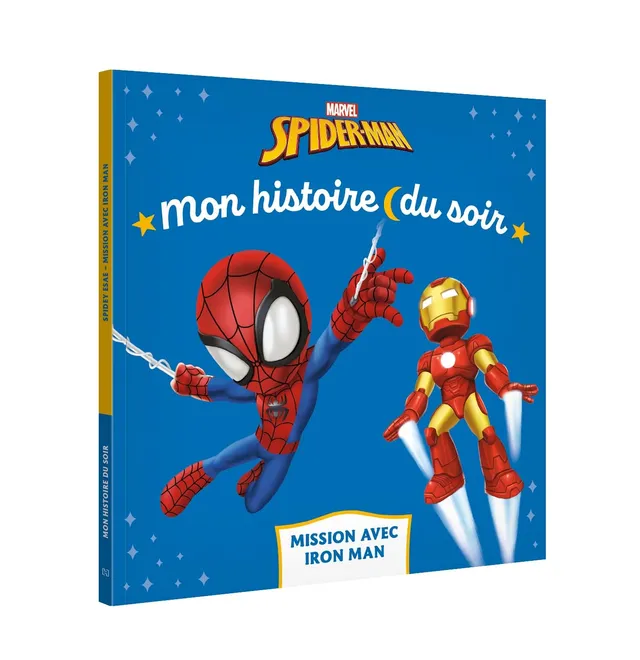 marvel-spidey-et-ses-amis-mission-chez-iron-man-livre-histoire-du-soir image 1