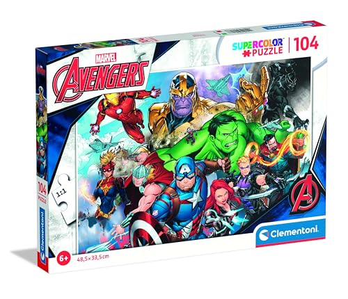 clementoni-avengers-puzzle-enfant-104-pi-ces-supercolor-6-8-ans image 8