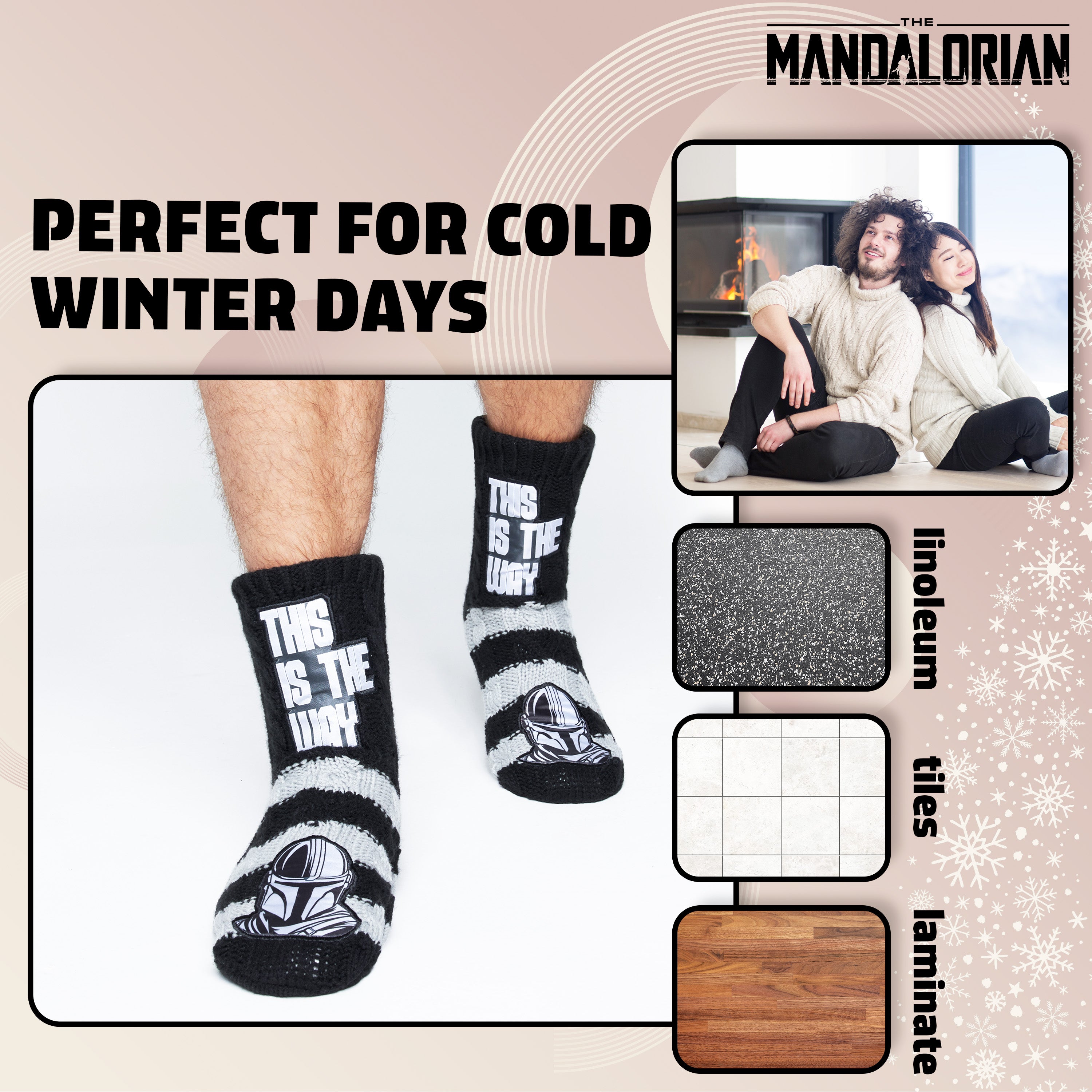 disney-mandalorian-baby-yoda-chaussons-chaussettes-homme image 7