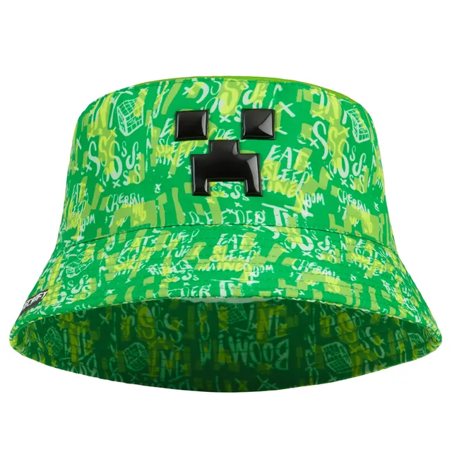 minecraft-boys-bob-enfant-bucket-hat-soleil-taille-unique image 1