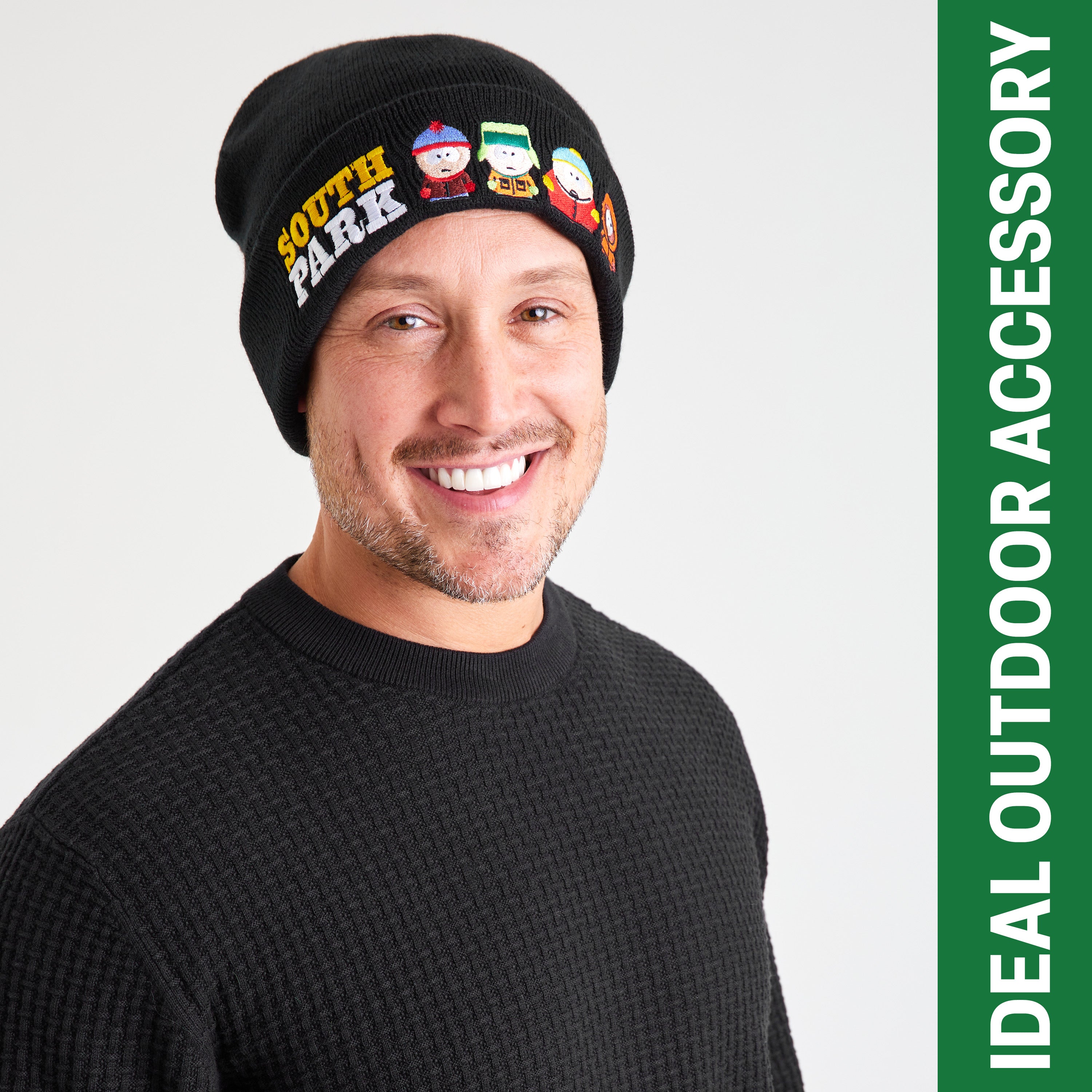 south-park-bonnet-homme-noir-taille-unique image 3