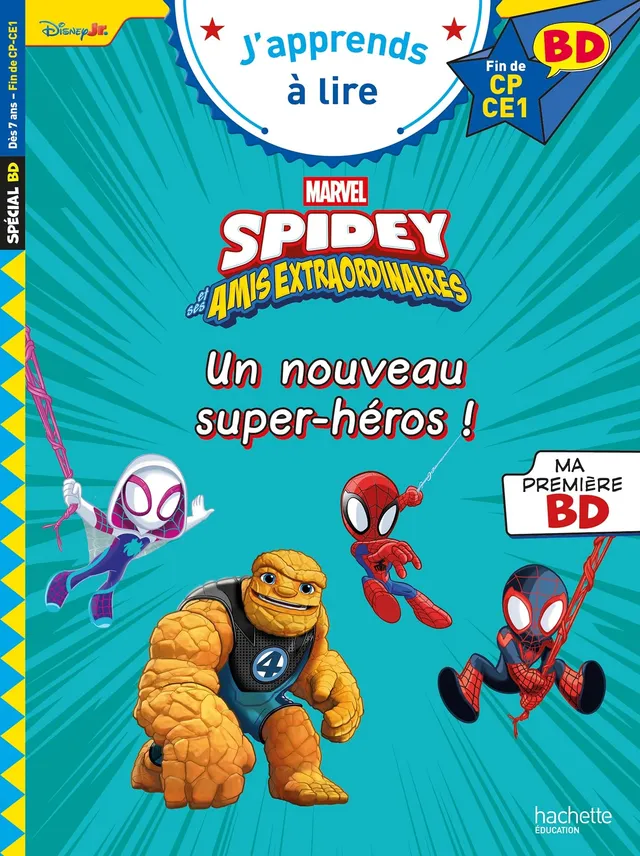 marvel-spidey-et-ses-amis-bd-un-nouveau-super-h-ros-lecture-cp-ce1 image 1