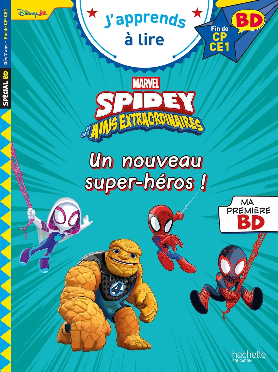 marvel-spidey-et-ses-amis-bd-un-nouveau-super-h-ros-lecture-cp-ce1 image 1