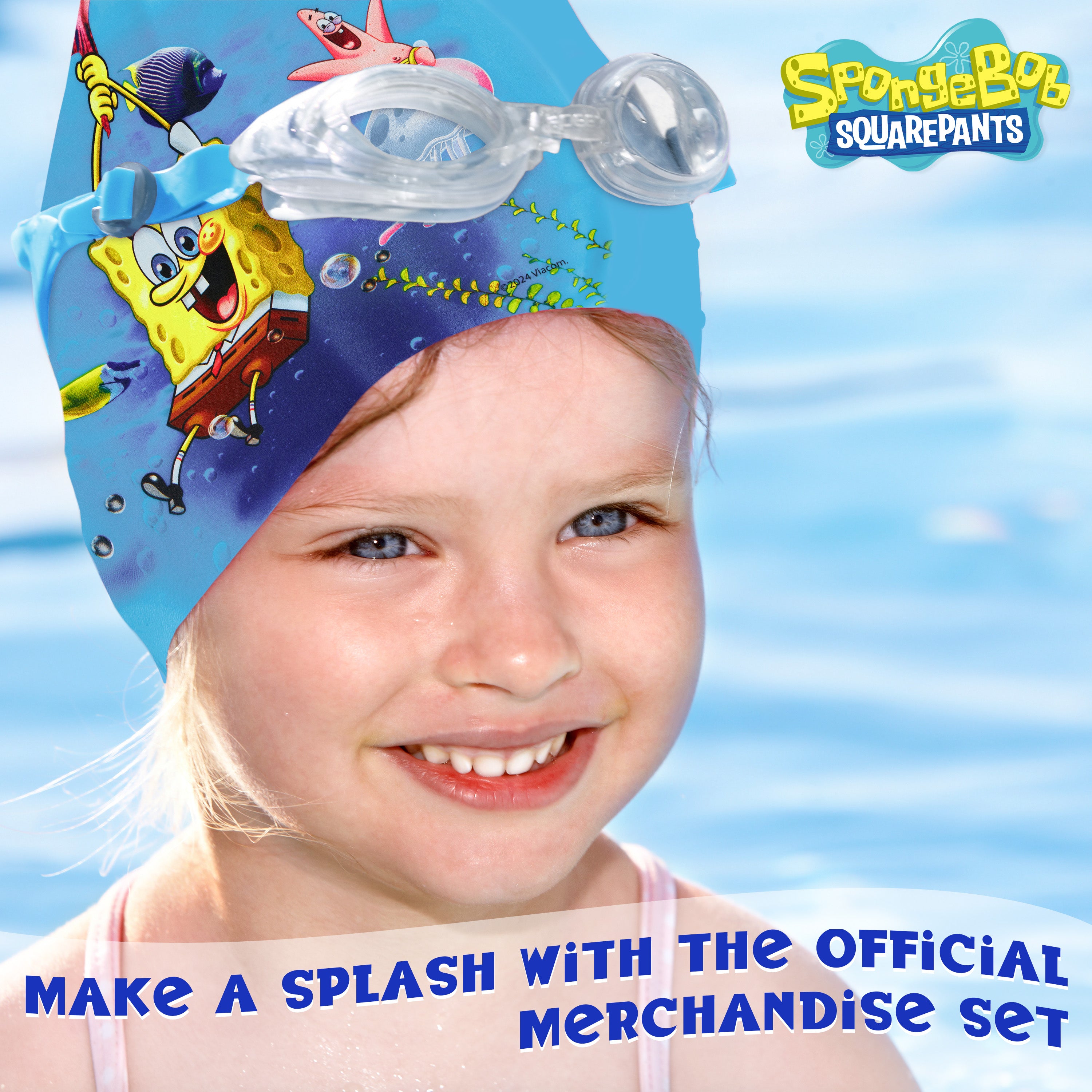 bob-ponge-lunettes-piscine-bonnet-bain-enfant-silicone image 3