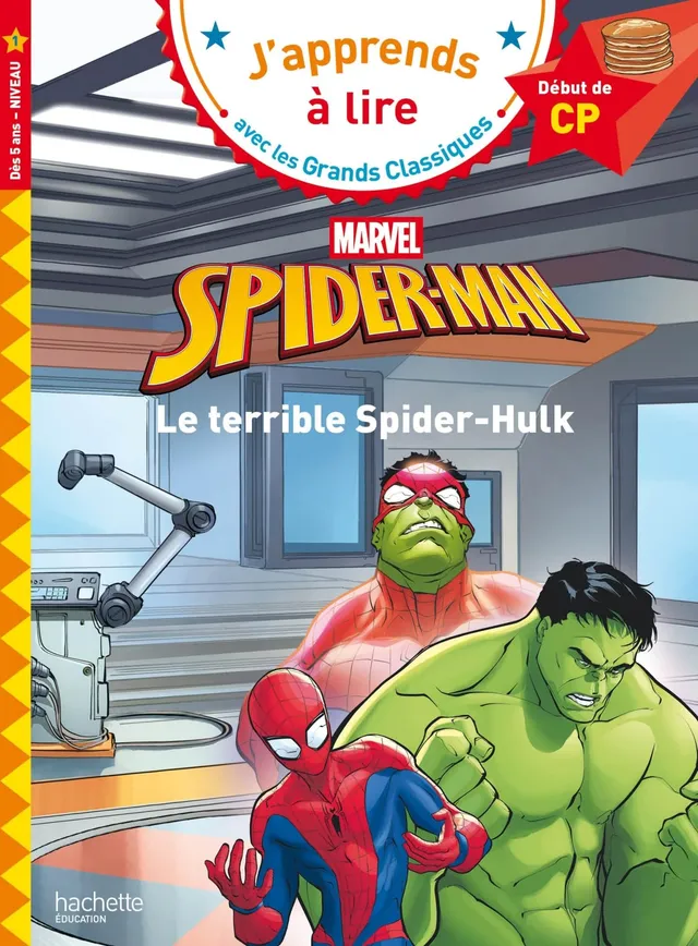 marvel-spider-man-le-terrible-spider-hulk-livre-lecture-cp-niveau-1 image 1
