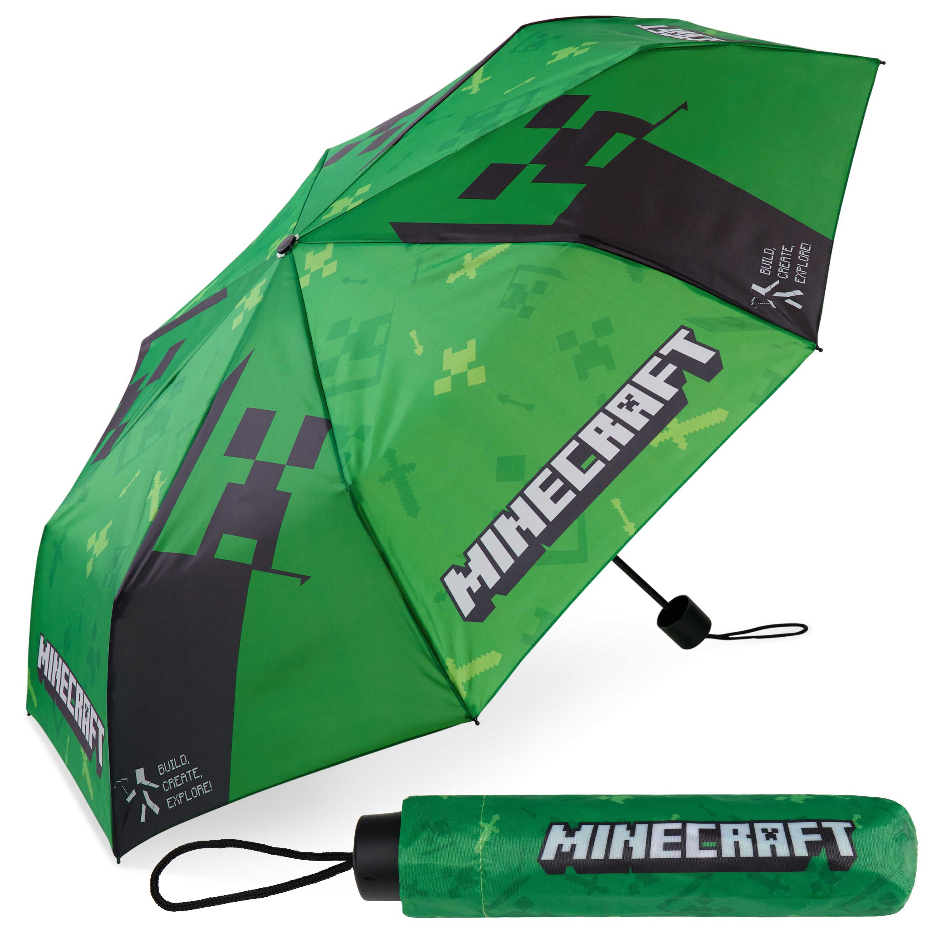 minecraft-parapluie-enfant-pliable-t-lescopique-l-ger image 6