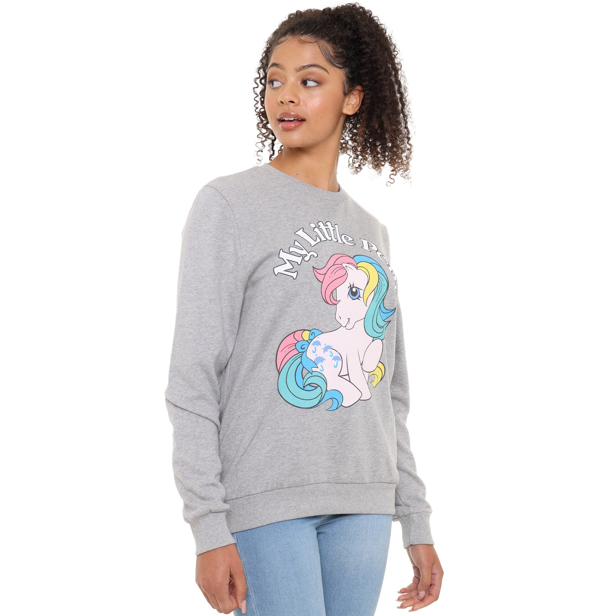 my-little-pony-pink-pony-sweat-femme-gris-chin-cotton-soul image 3
