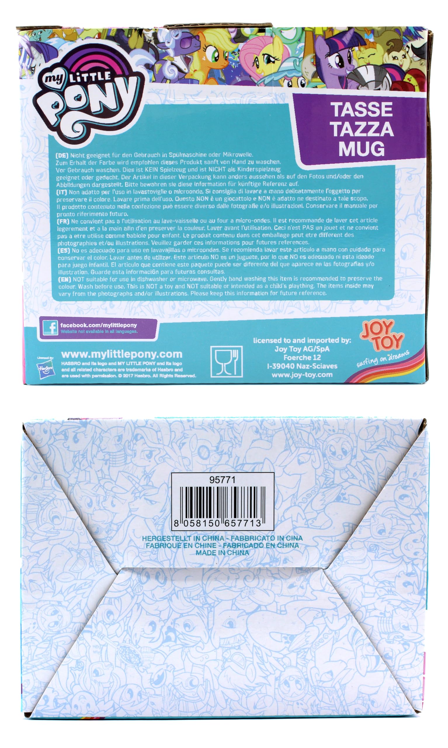 my-little-pony-rainbow-dash-tasse-c-ramique-bleue-320-ml image 3