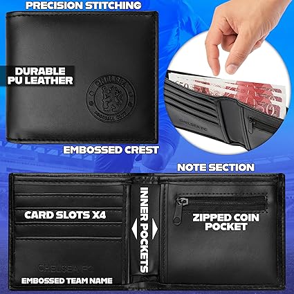 chelsea-fc-portefeuille-homme-bifold-porte-cl-s-cusson image 4