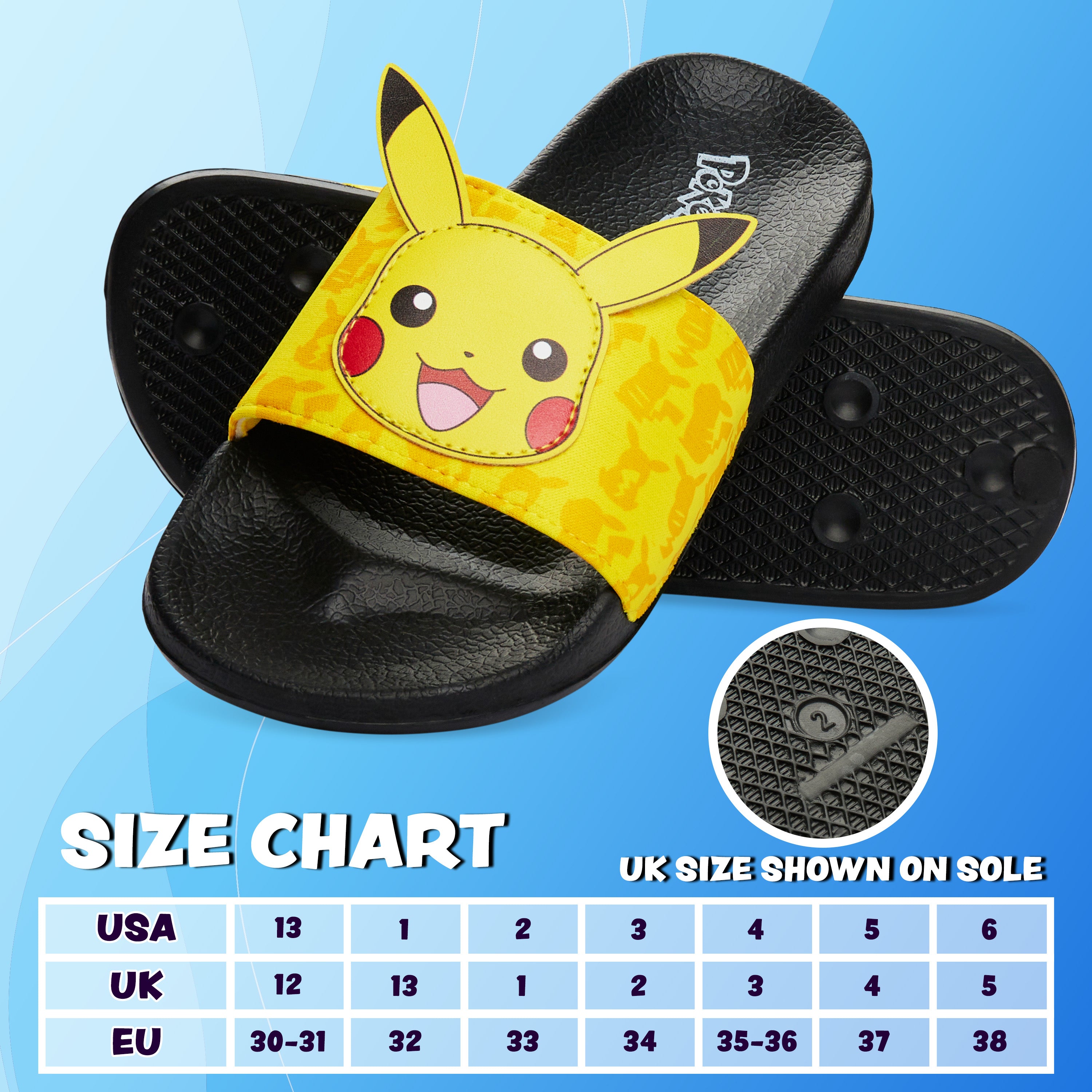 pokemon-claquettes-gar-on-jaunes-piscine-et-plage image 6