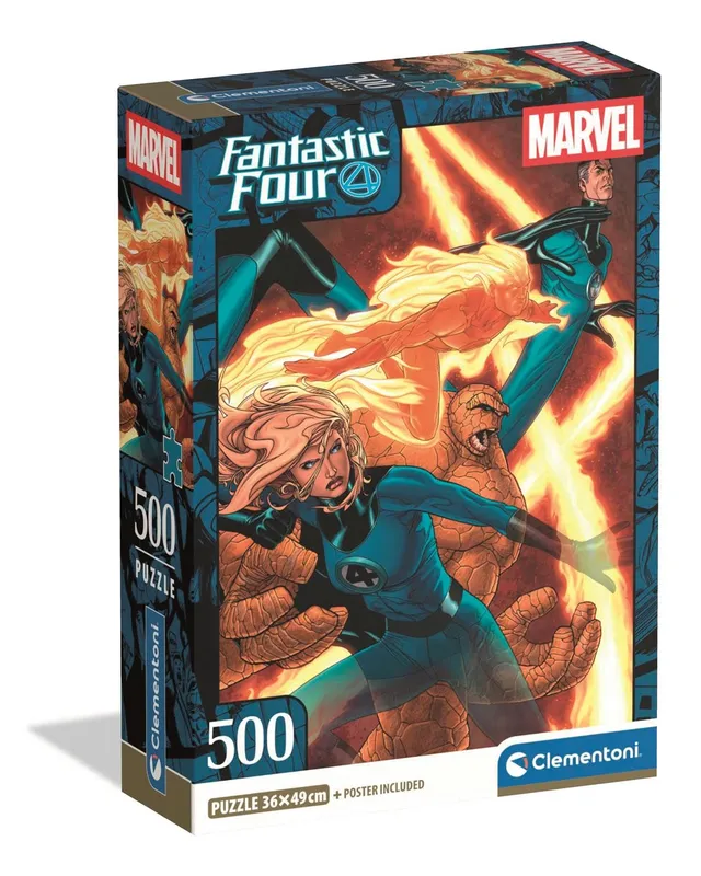 clementoni-fantastic-4-puzzle-500-pi-ces-35805-compact image 1