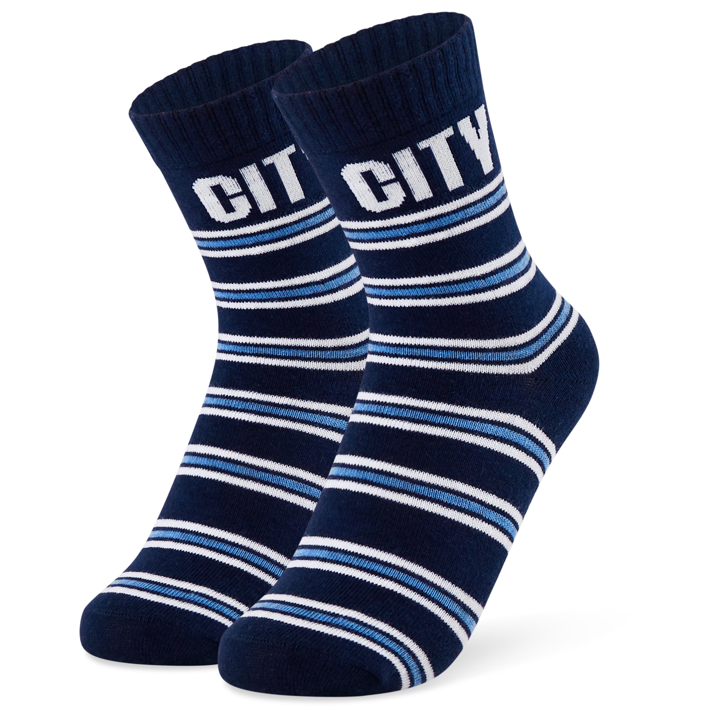 manchester-city-chaussettes-gar-on-lot-5-tige-haute image 5