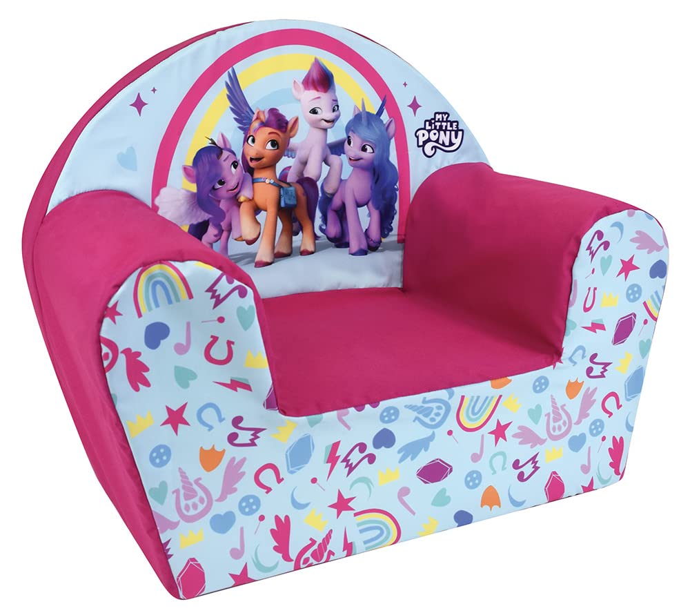 my-little-pony-fauteuil-club-enfant-mousse-lavable-52x33x42 image 1