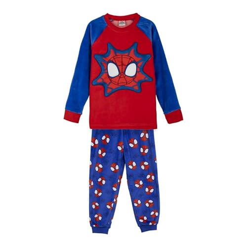 marvel-pyjama-spidey-long-jersey-enfant-3-ans-bleu image 5