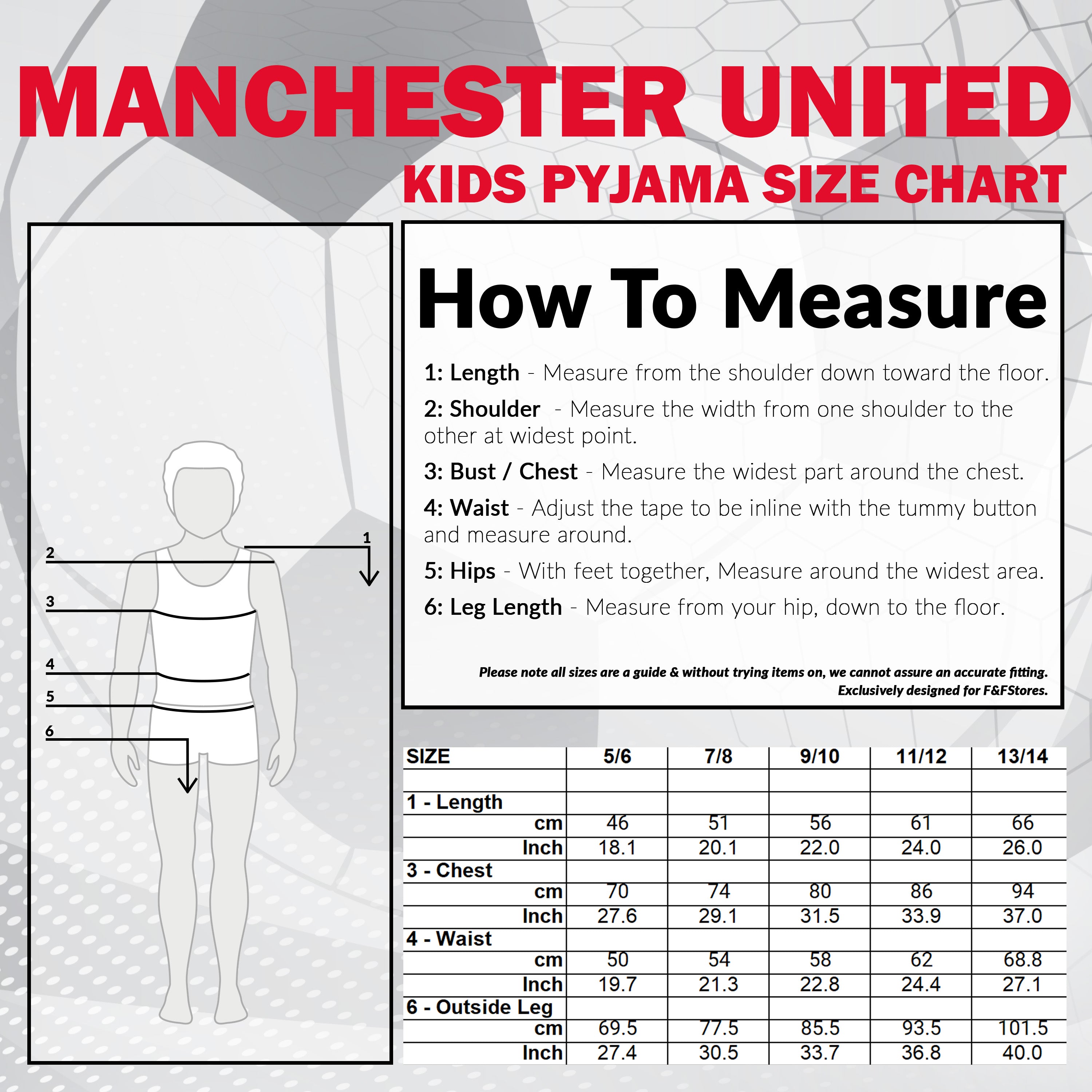 manchester-united-pyjama-gar-on-2-pi-ces-taille-9-10-ans image 6