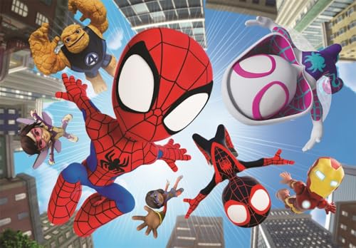 marvel-spidey-friends-puzzle-enfant-104-pi-ces-d-s-4-ans image 4
