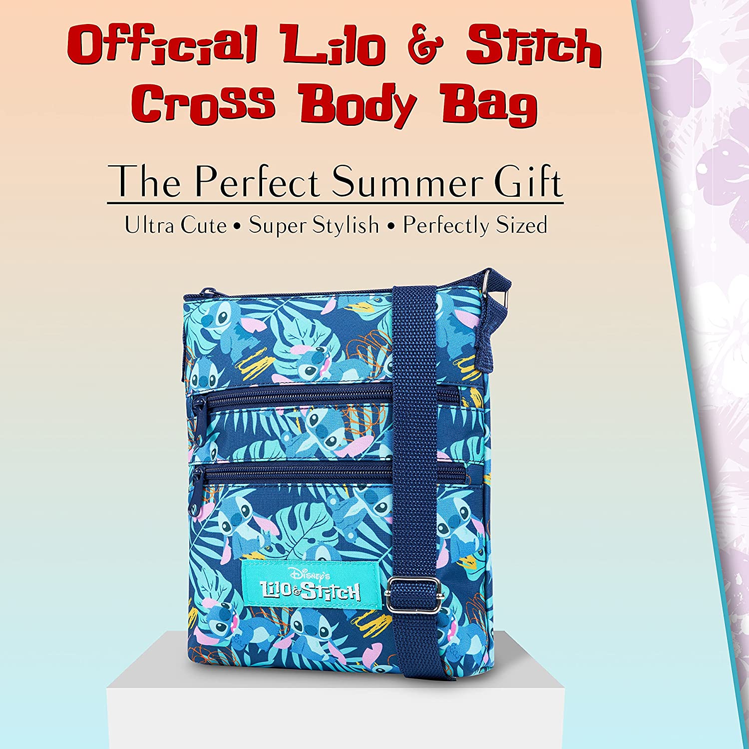get-trend-disney-stitch-sac-bandouli-re-fille-sangle-r-glable-2 image 2