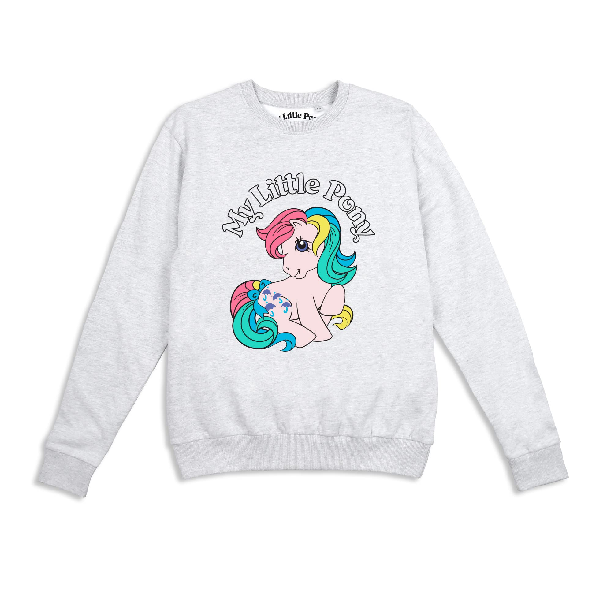 my-little-pony-pink-pony-sweat-femme-gris-chin-cotton-soul image 5