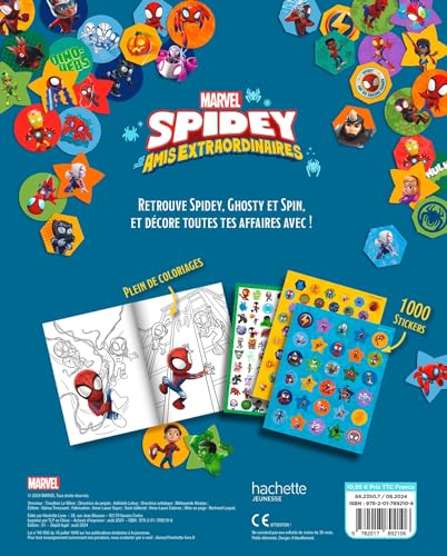 marvel-spidey-et-ses-amis-1000-stickers-autocollants image 5