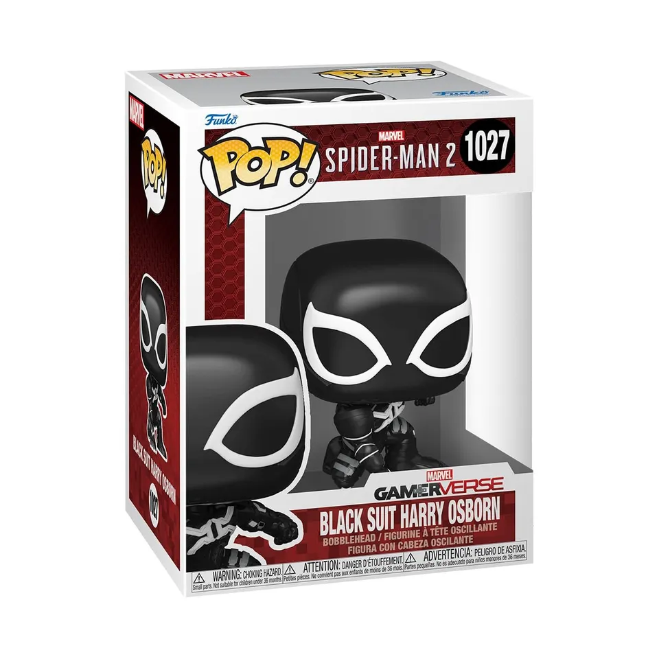 funko-pop-spider-man-2-harry-osborn-black-suit-figurine-9-5-cm image 1