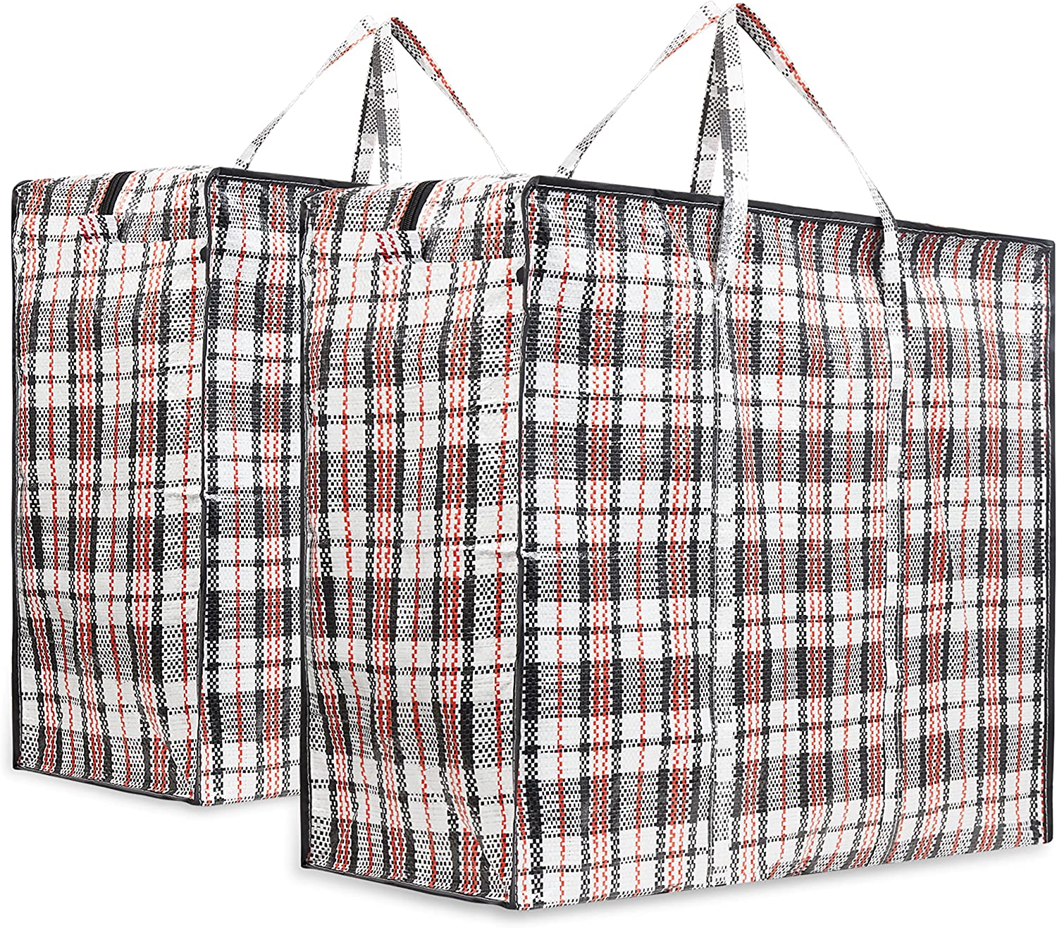 get-trend-sac-rangement-nylon-zip-lot-de-2-grande-taille image 1