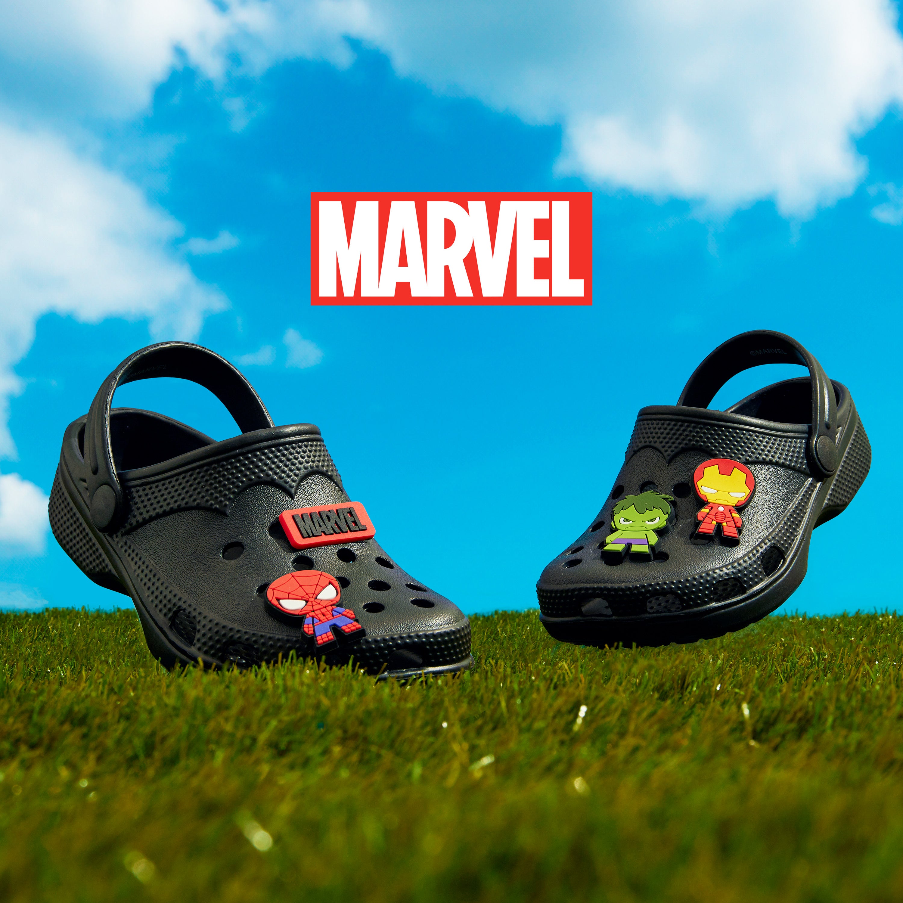 marvel-spiderman-sabots-garcon-noir-charms-10-uk-2-uk image 2