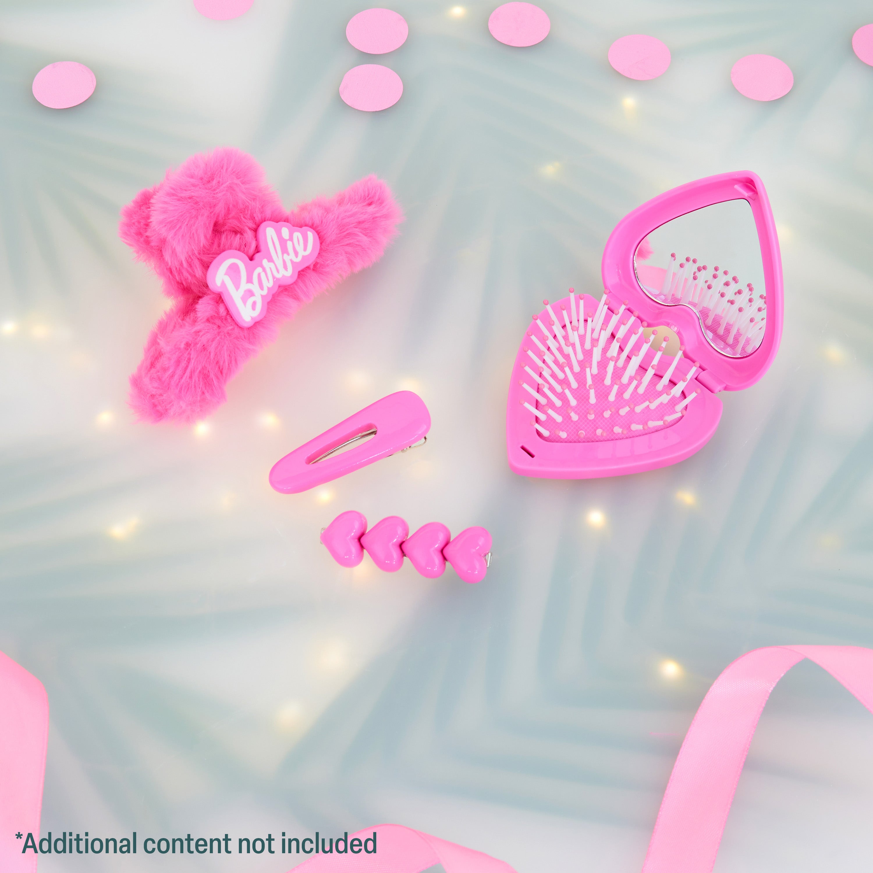 barbie-girls-set-coiffure-pince-crabe-brosse-miroir image 2