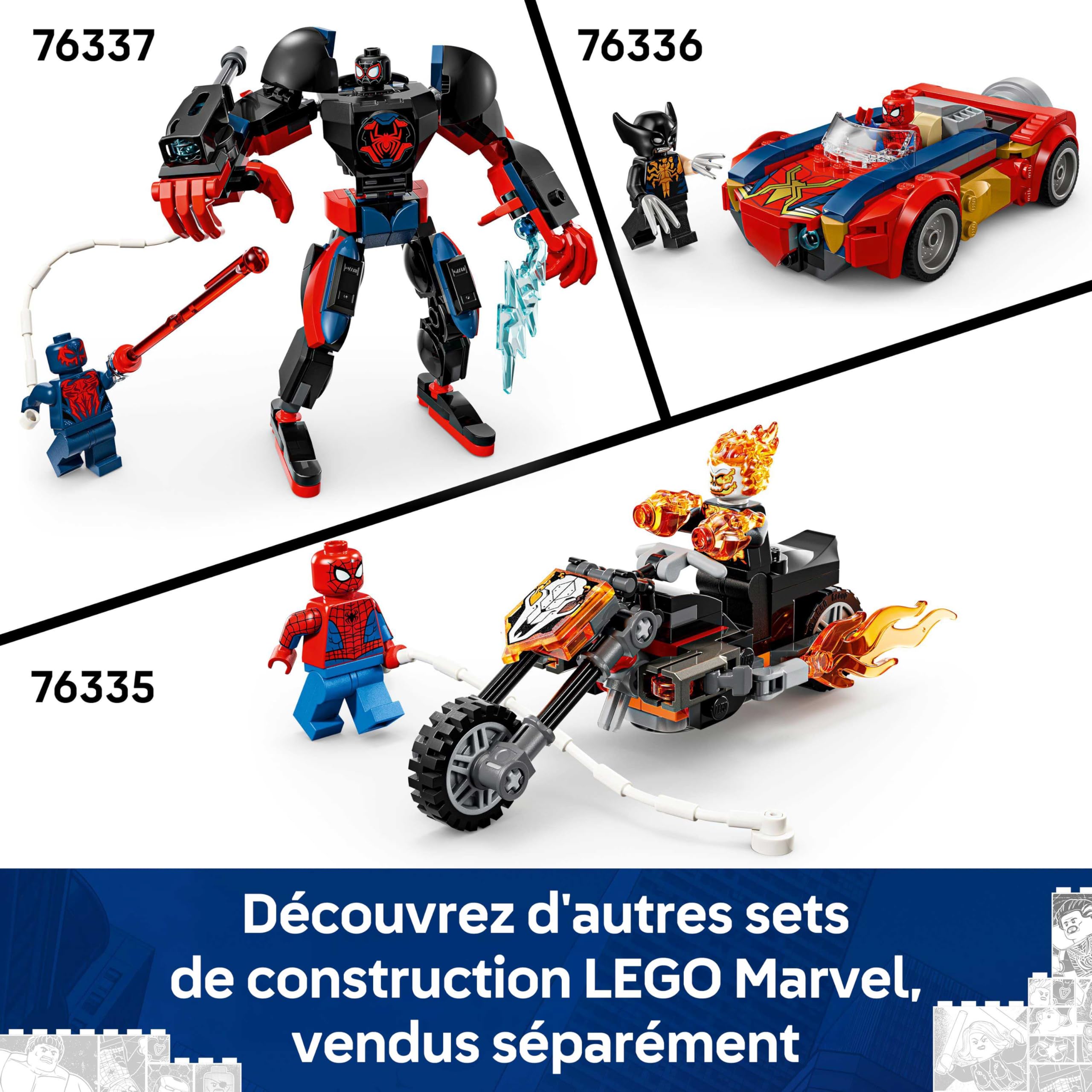 lego-marvel-76338-jeu-construction-robots-spider-man-315-pcs image 7