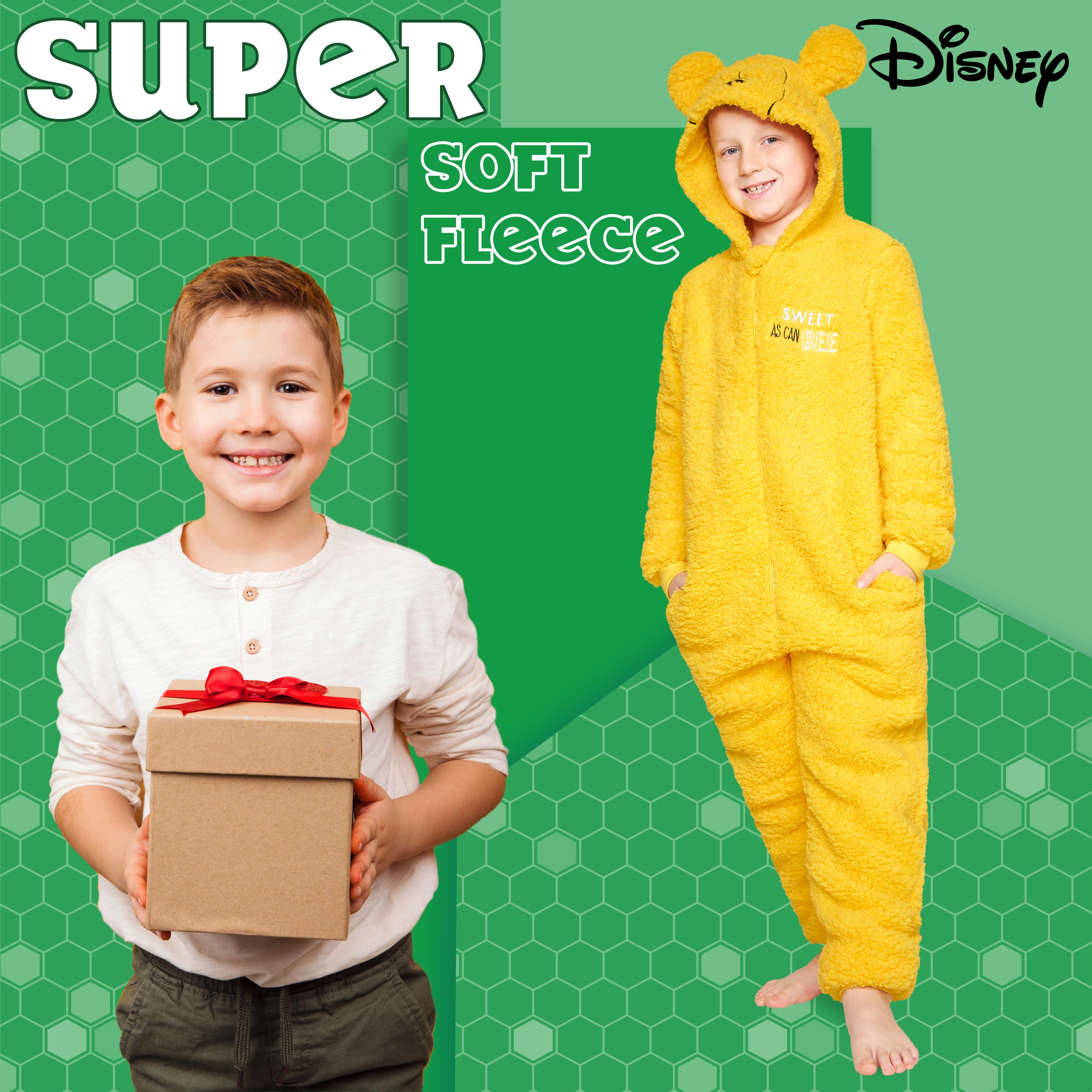 get-trend-boys-disney-grenouill-re-winnie-jaune-7-8-ans image 3