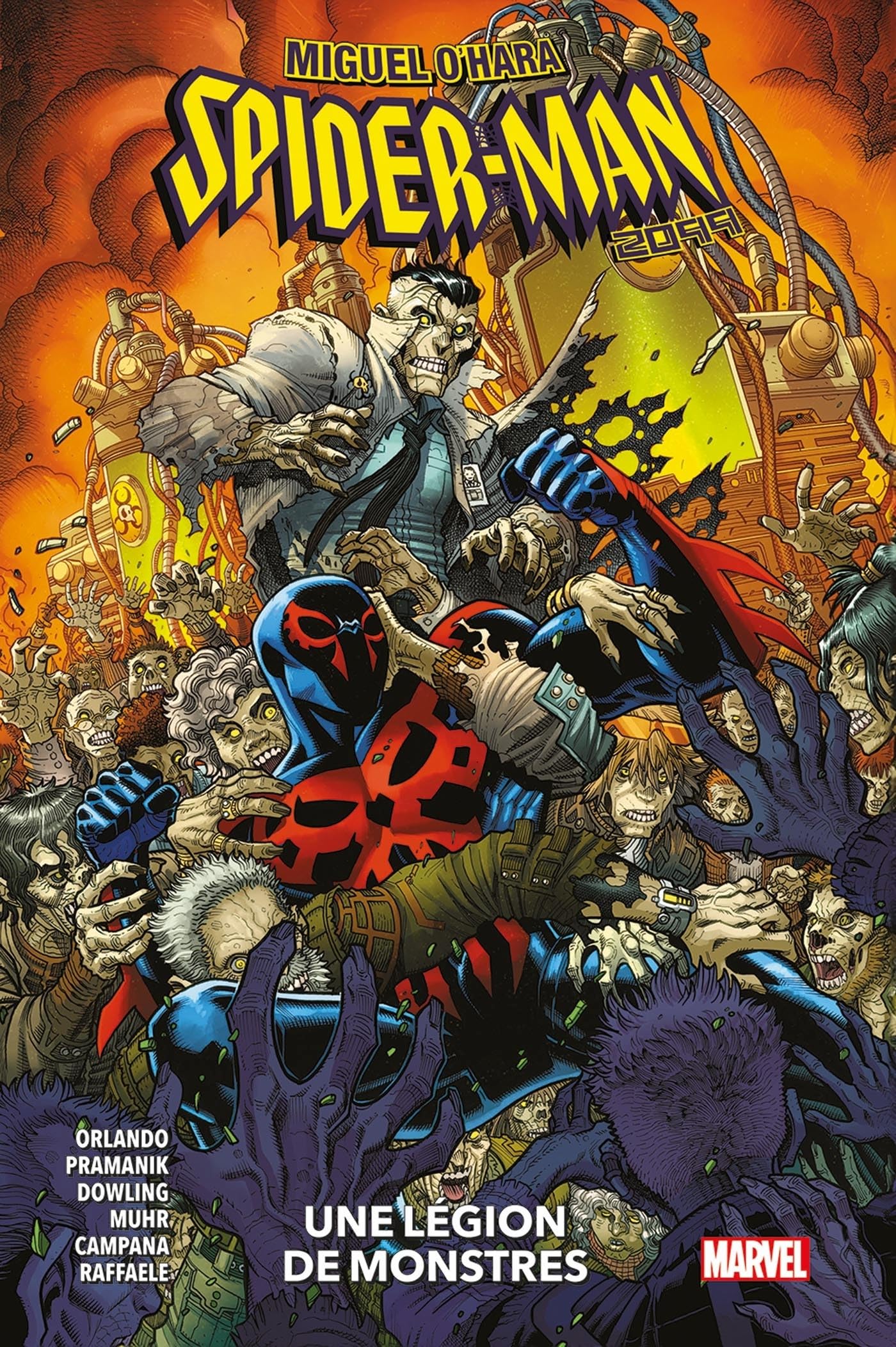 marvel-spider-man-2099-l-gion-monstres-bd image 1