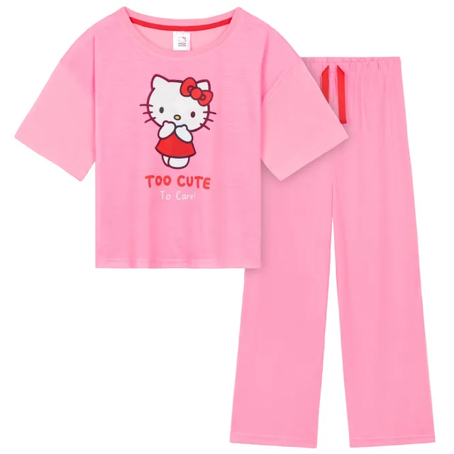 hello-kitty-ensemble-pyjama-fille-9-10-ans-doux-2-pi-ces image 1