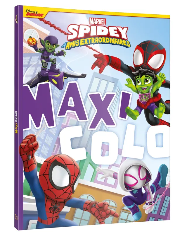 marvel-spidey-amis-extraordinaires-maxi-colo-coloriage image 1